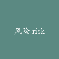风险 risk