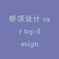 轿顶设计 car top design