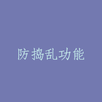 防捣乱功能