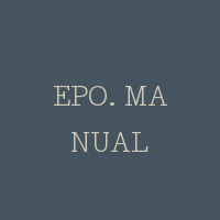 EPO. MANUAL