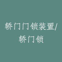 轿门门锁装置/轿门锁