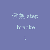 骨架 step bracket
