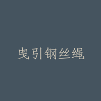 曳引钢丝绳