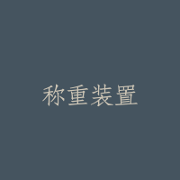 称重装置