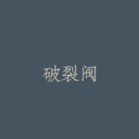 破裂阀