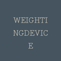 WEIGHTINGDEVICE
