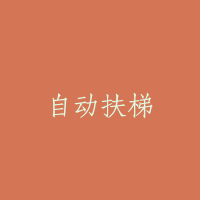 自动扶梯