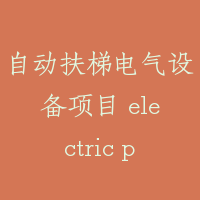 自动扶梯电气设备项目 electric project of escalator